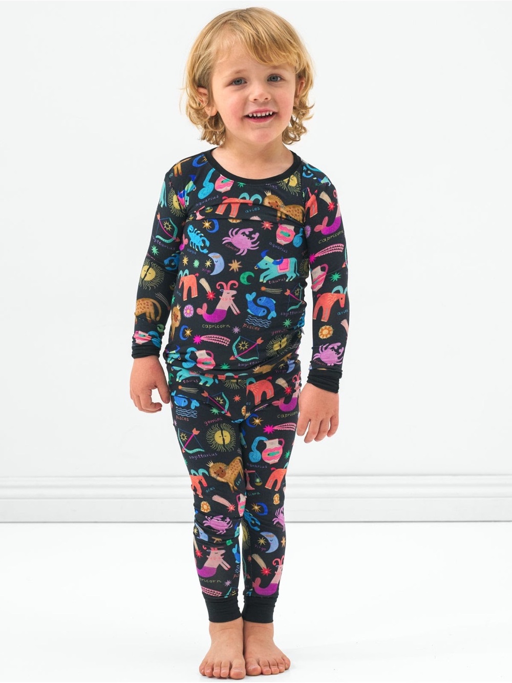 Little Sleepies Star Signs Two-Piece Pajama Set, Size 2T